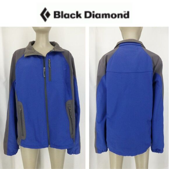 Black Diamond Blue and Grey Jacket